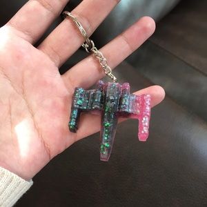 Sparkly X-Wing keychain